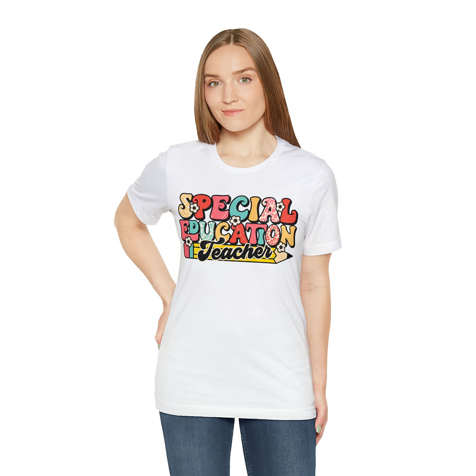 Thumbnail: SPECIAL ED TEACHER Unisex Jersey Short Sleeve Tee