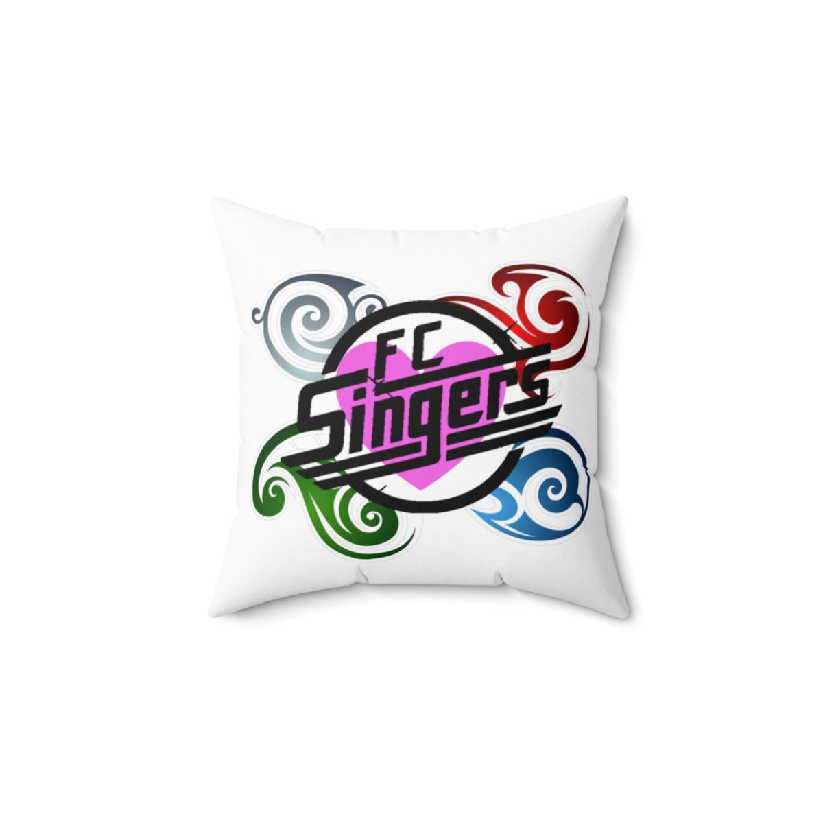 FC SINGERS SHOW CHOIR 2023 Spun Polyester Square Pillow