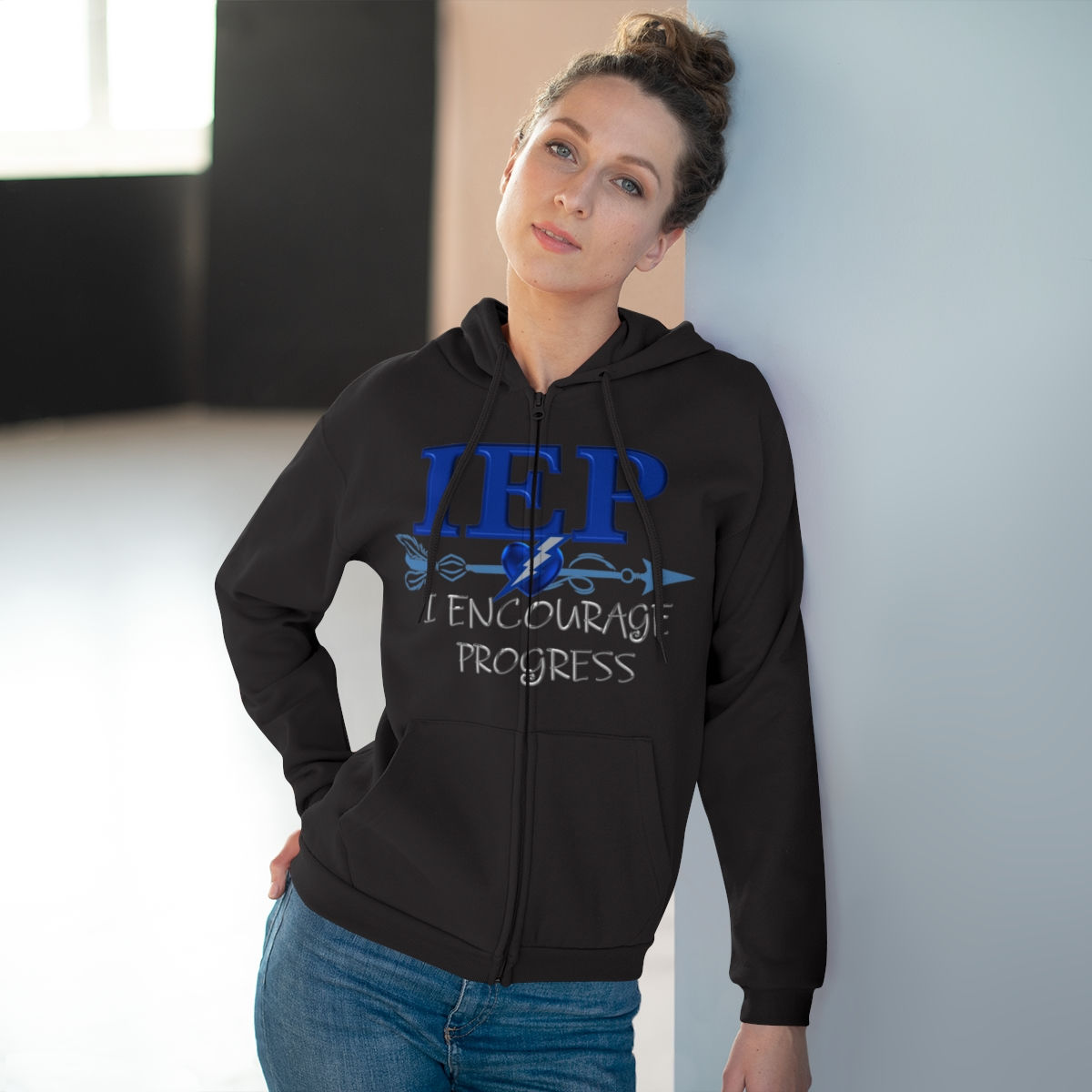 FC SPECIAL ED Unisex Hooded Zip Sweatshirt