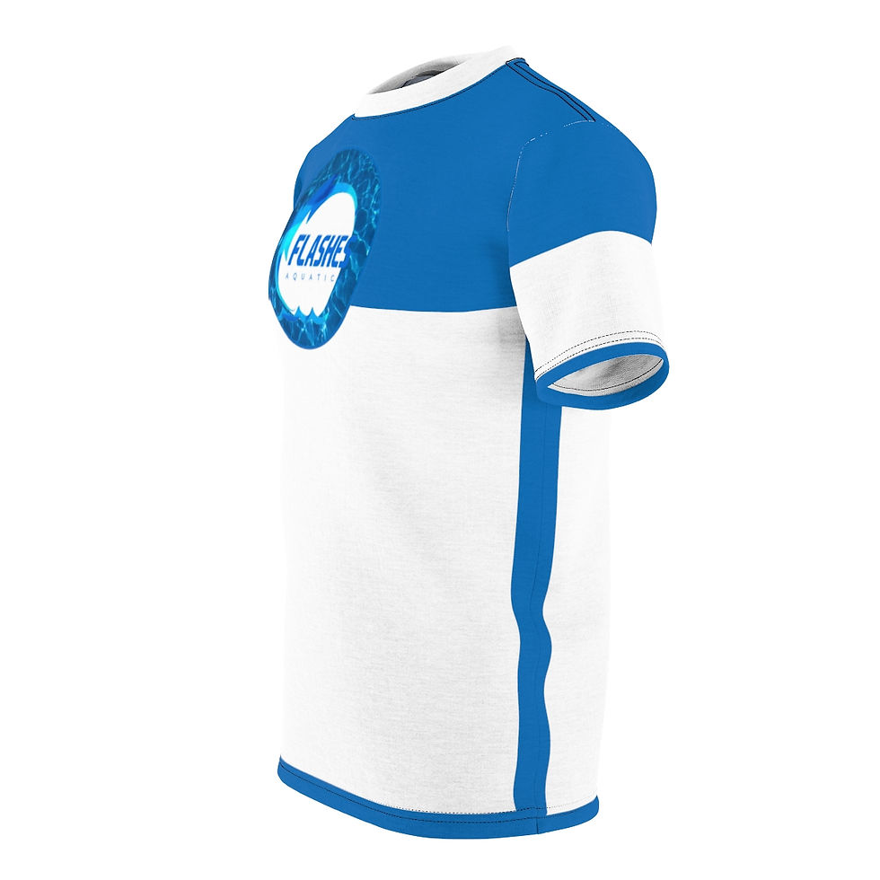 Thumbnail: FC AQUATICS White & Blue Tee