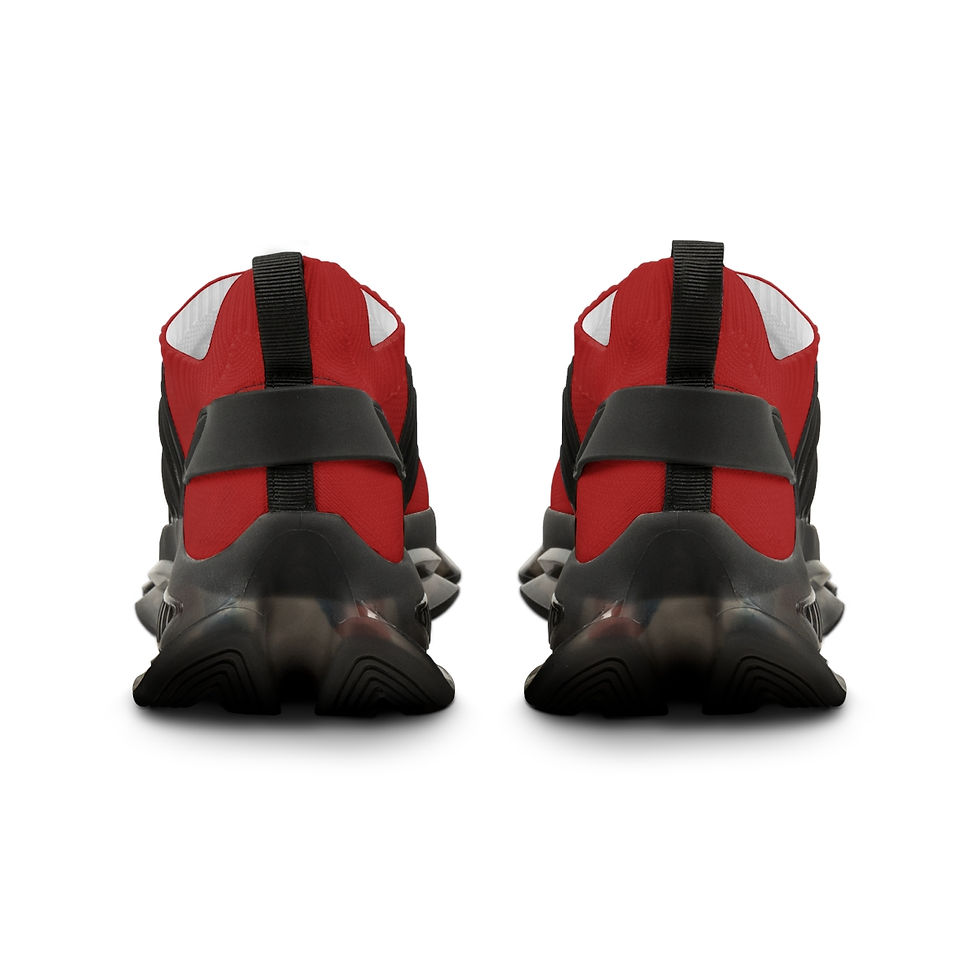 Thumbnail: IN A FLASH BLACK Men's Mesh Sneakers