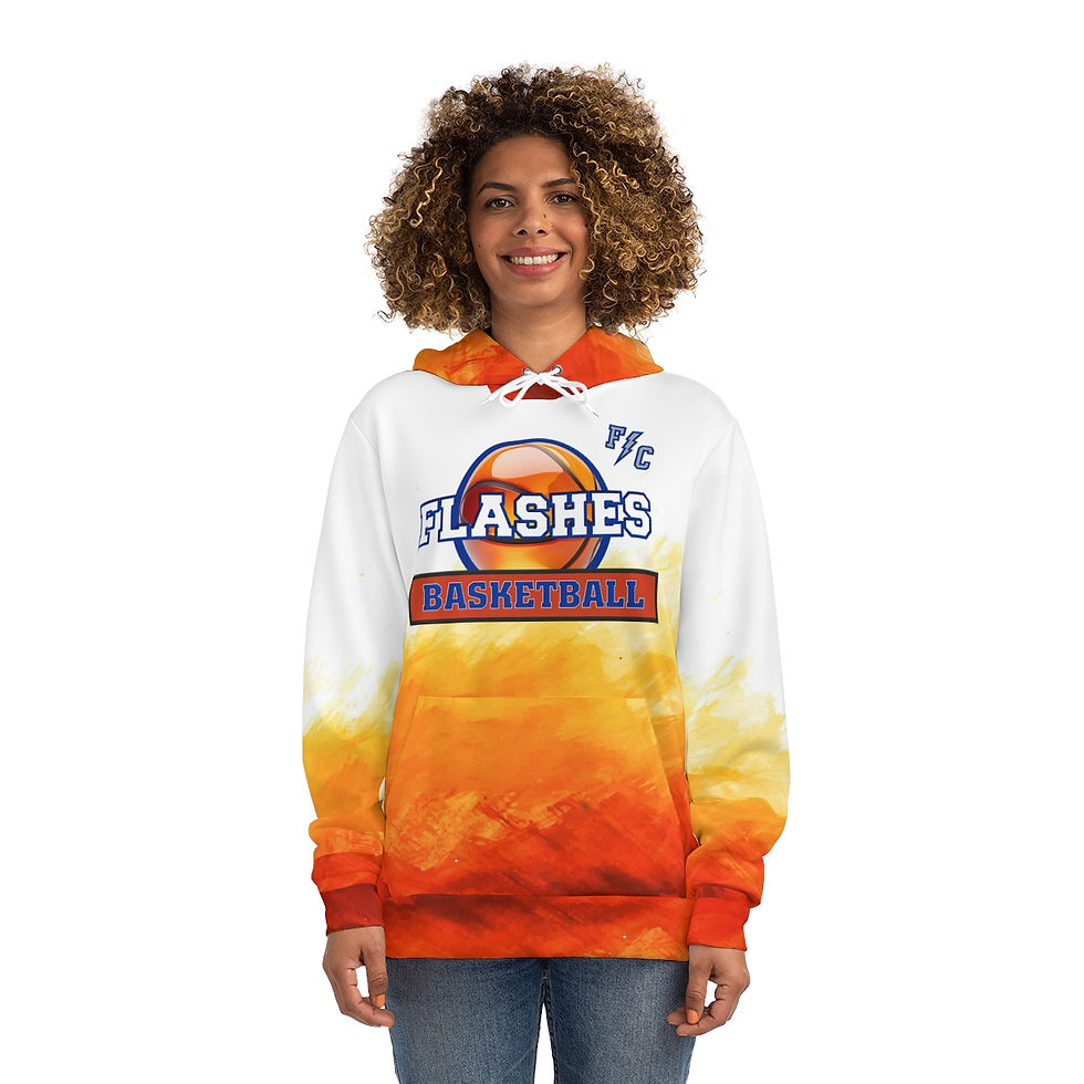 Thumbnail: FLASHES BASKETBALL (Limited Edition) 20 produced Hoodie (AOP)