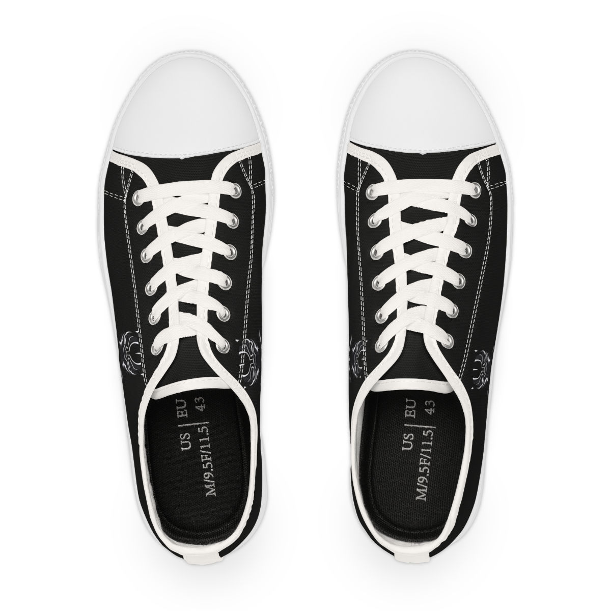 THE PANTHER! Men's Low Top Sneakers