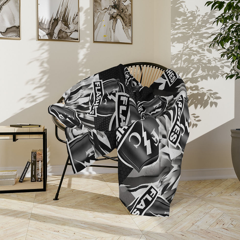 Thumbnail: BW EDITION 1.1 Velveteen Minky Blanket