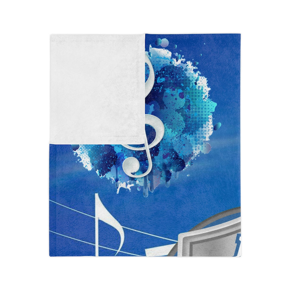 Thumbnail: SC  1.4 Clouds Velveteen Minky Blanket