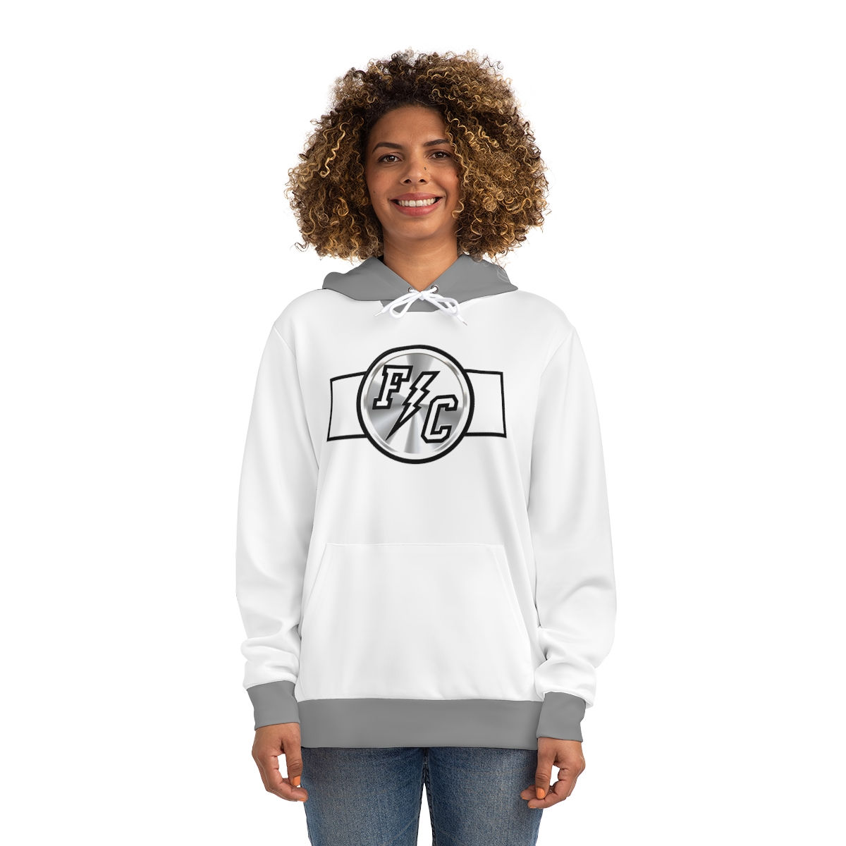 FC WHITE & Black Edition Fashion Hoodie