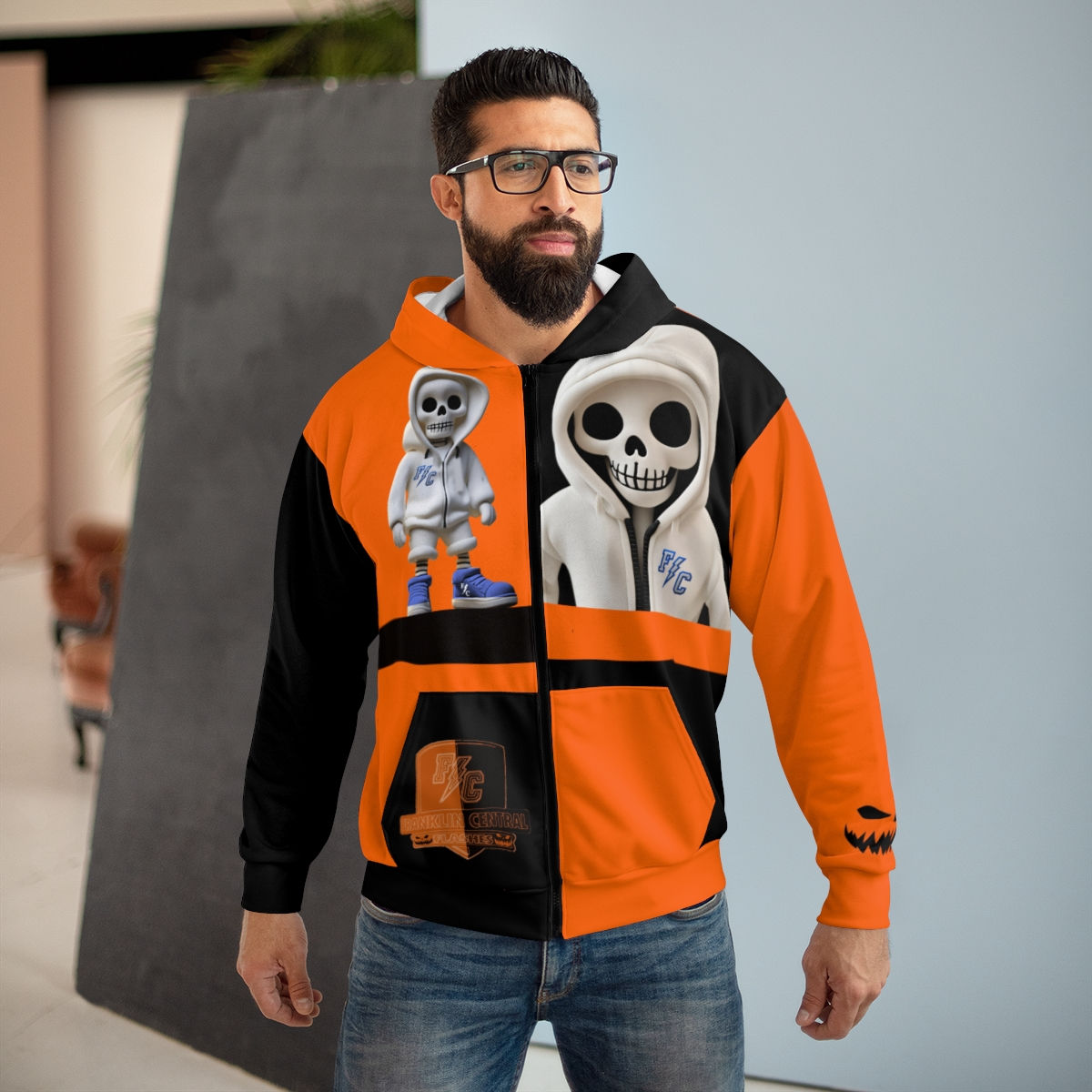 FC HALLOWEEN O/G Limited Edition Unisex Zip Hoodie