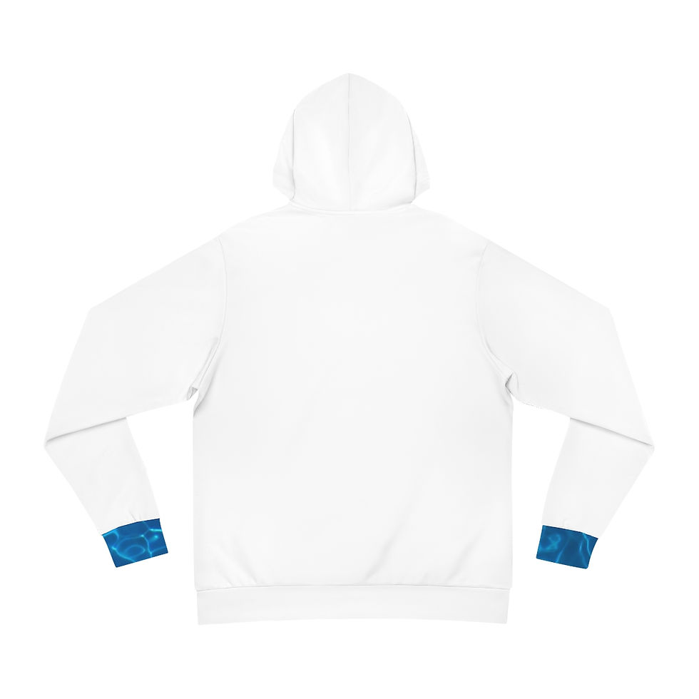 Thumbnail: FC AQUATICS SWIMMING White Hoodie (AOP)