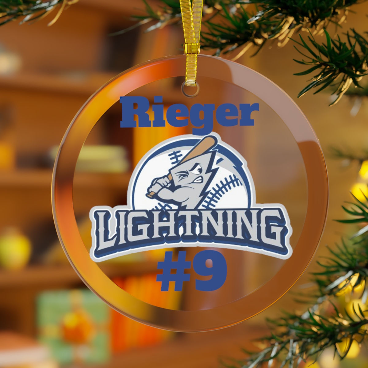 Lightning 2023 Edition Glass Ornament