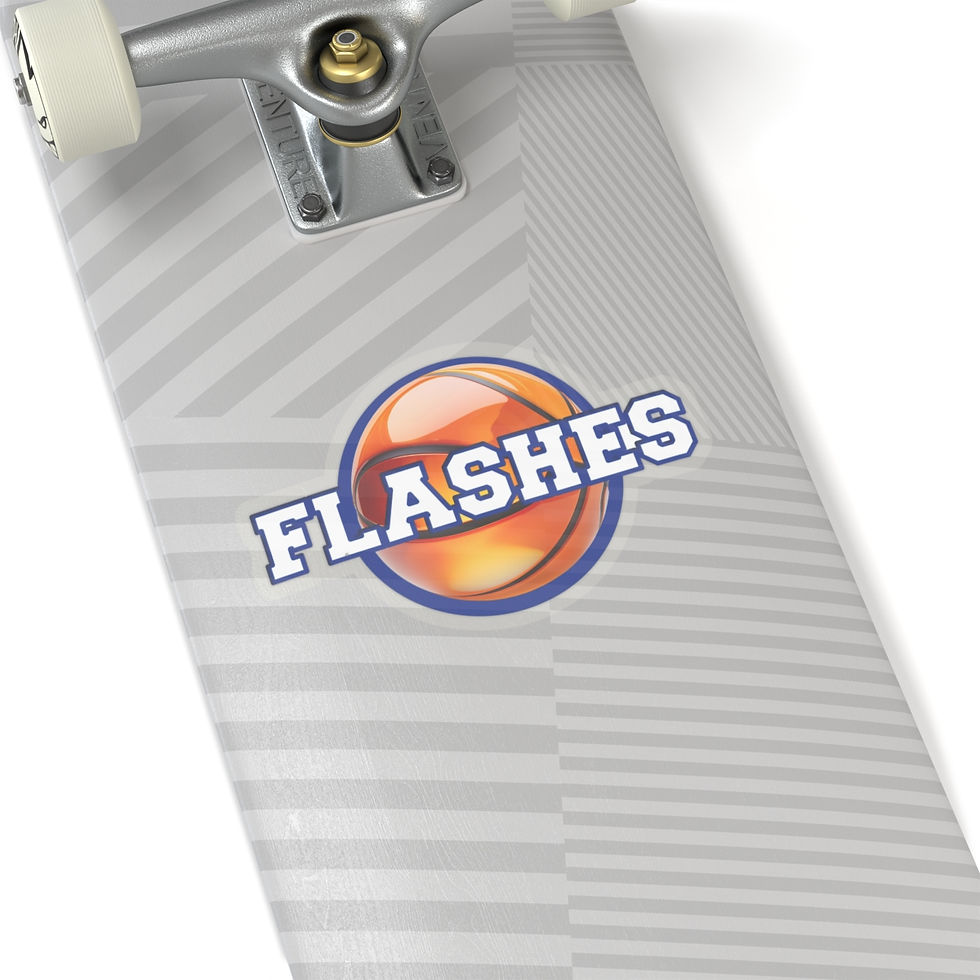 Thumbnail: FLASHES BASKETBALL Kiss-Cut Stickers