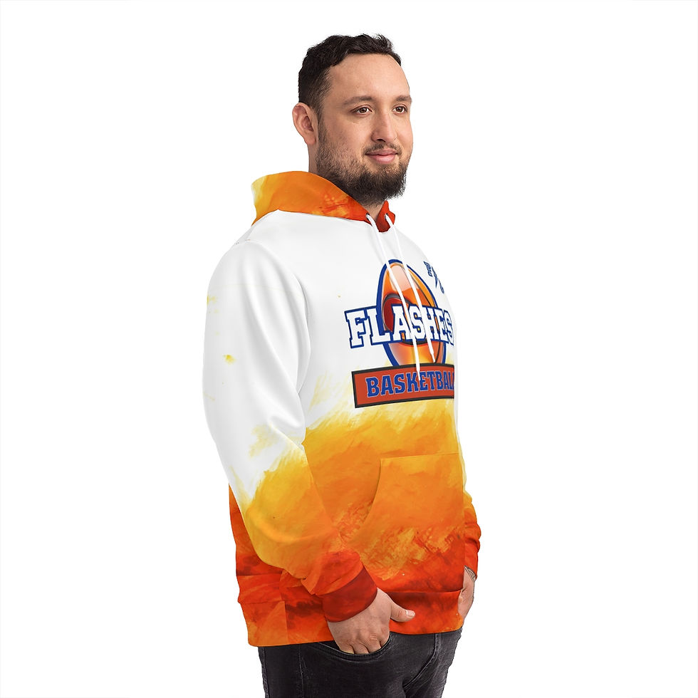 Thumbnail: FLASHES BASKETBALL (Limited Edition) 20 produced Hoodie (AOP)