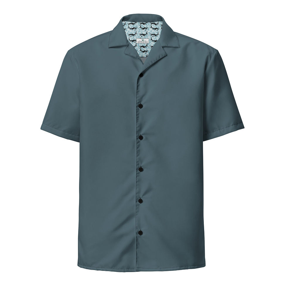Thumbnail: Storm Blue button shirt