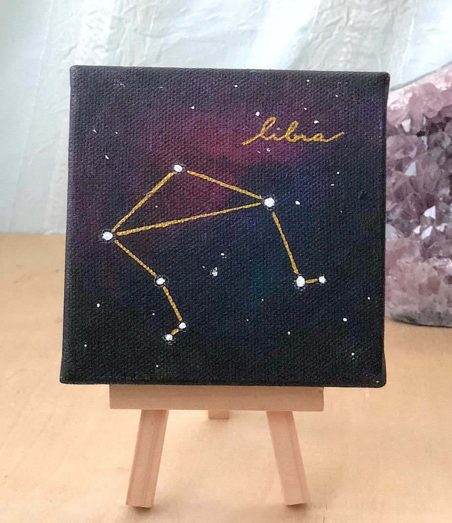 Thumbnail: Libra Painting beautiful handmade artwork