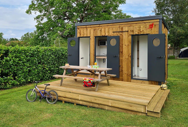 Sanitärgebäude Rapidhome greencampinghome