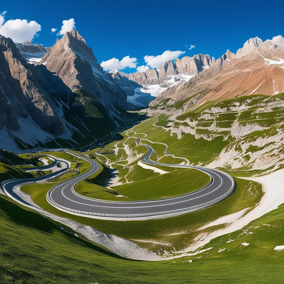 Najlepsze drogi motocyklowe - WŁOCHY