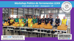Avaliação do curso do dia 15.01.2018 - Workshop de ferramentas LEAN Cidade de Araraquara - Ran