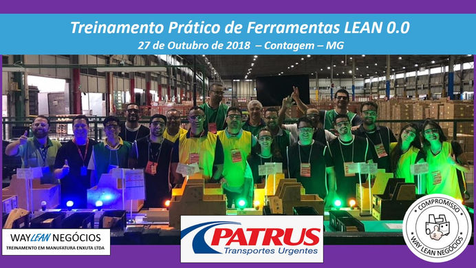 Avaliação do curso prático de Ferramentas LEAN 0.0 ** Time Transporte