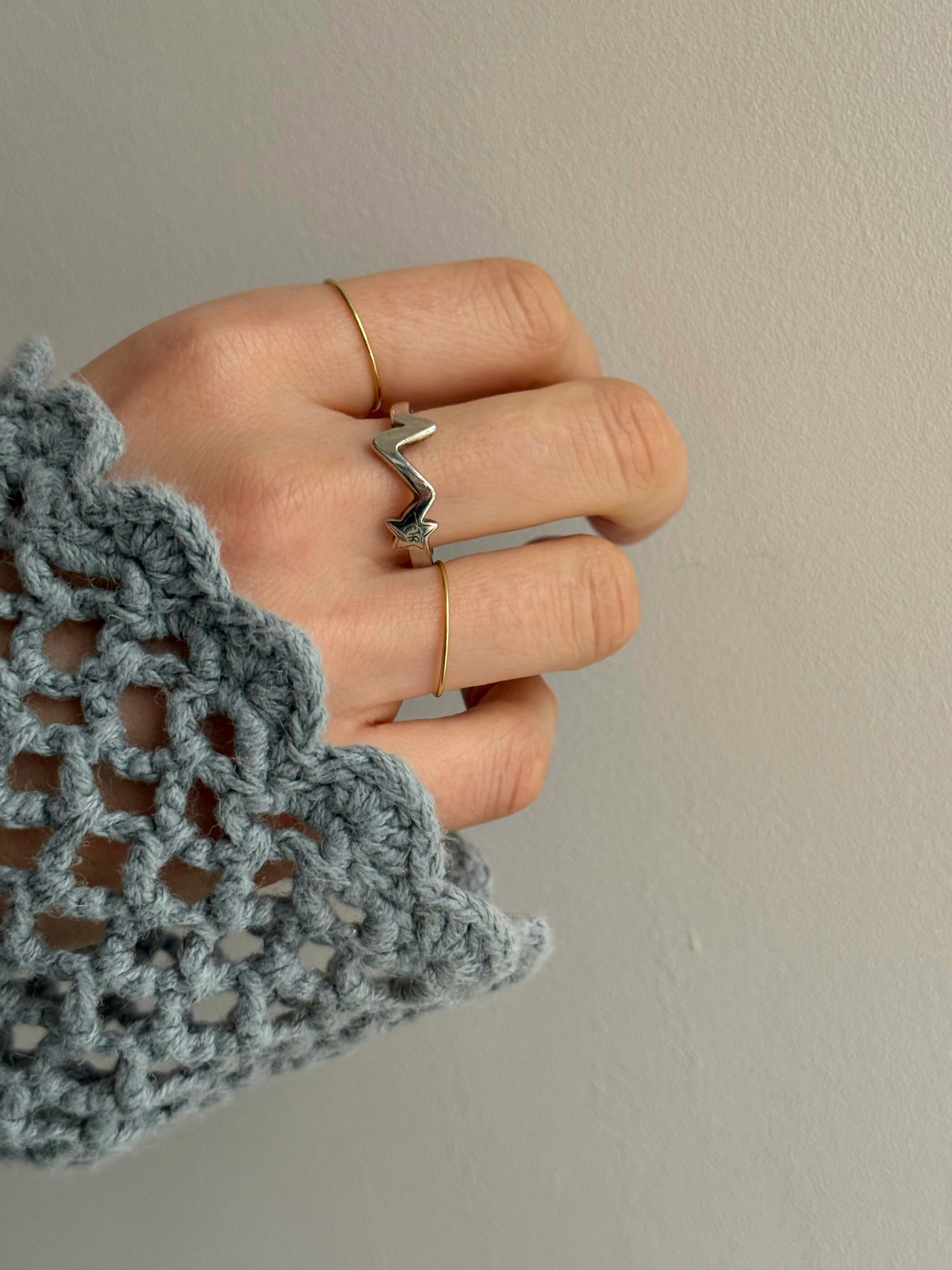 sterling silver ☆ ring