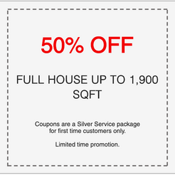 50% off professional carpet cleaning
