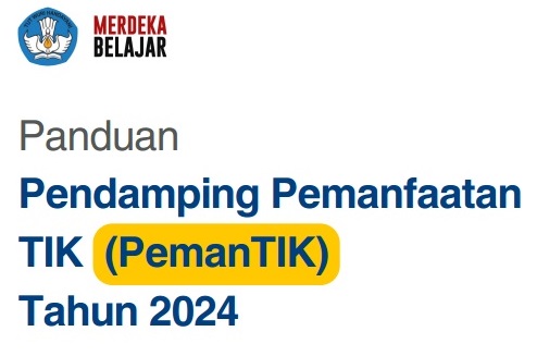Buku Panduan Pendamping Pemanfaatan TIK (PemanTIK) Tahun 2024