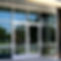 Redline aluminum door store front