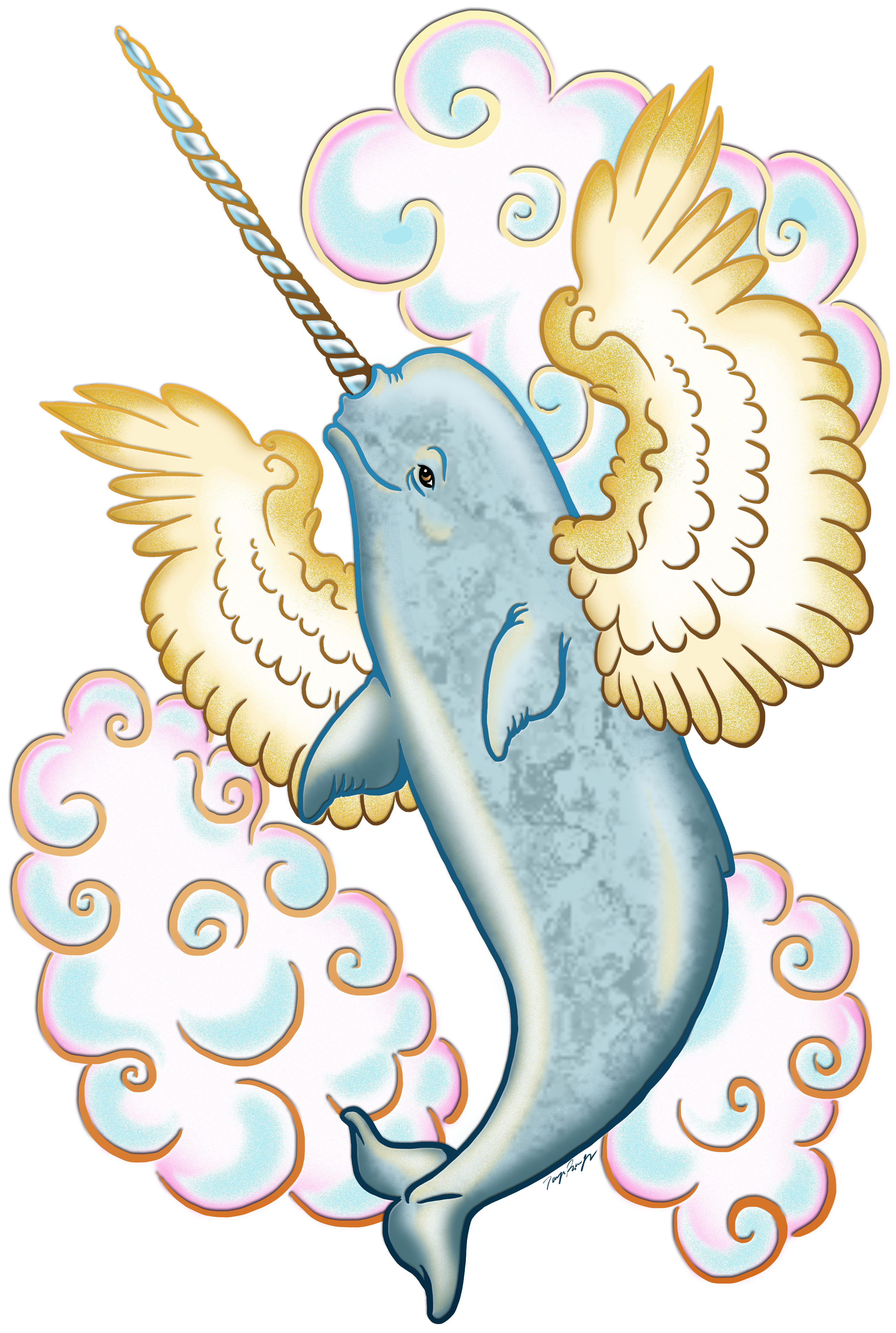 Flying Narwhal