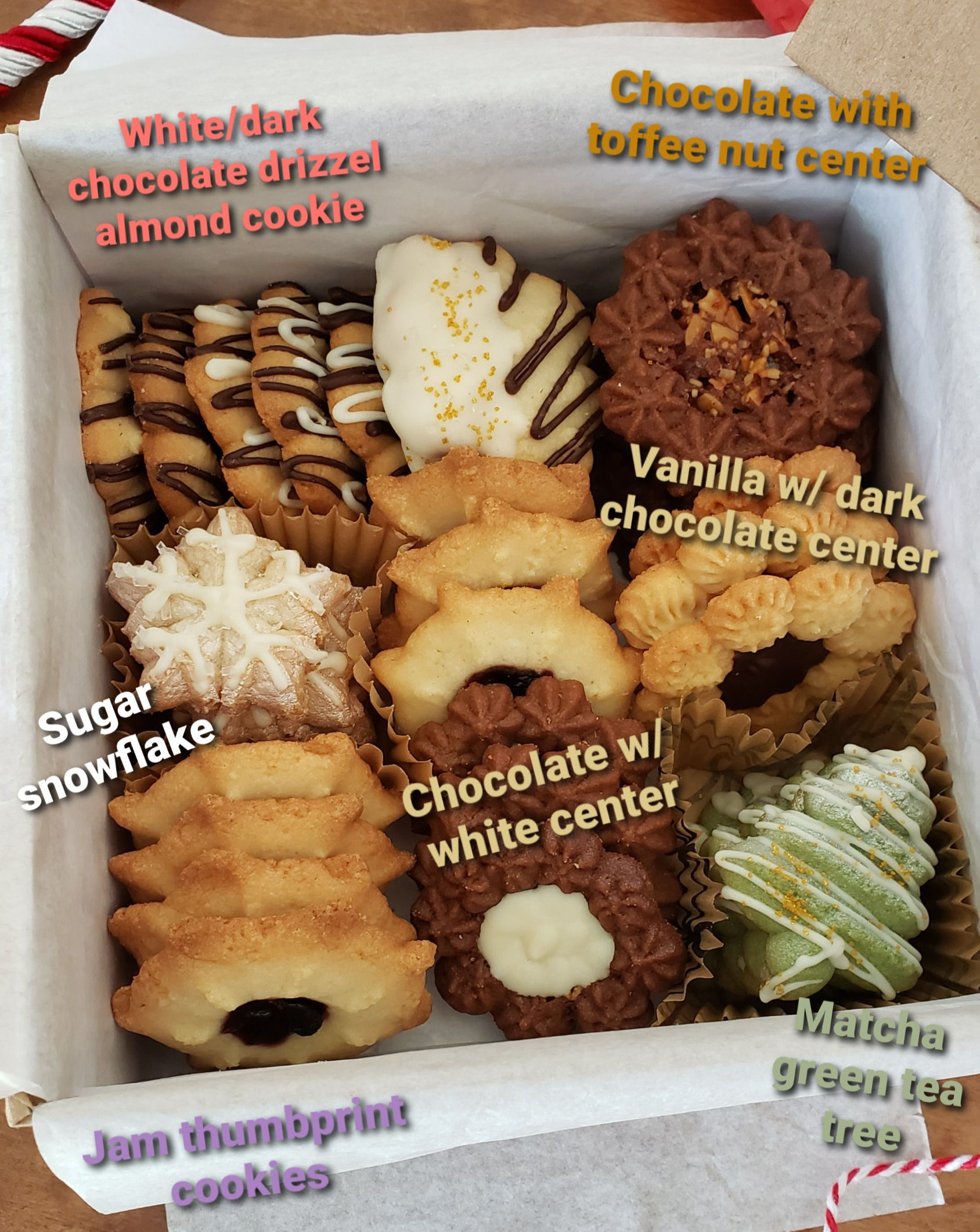 Single Flavor Cookie Box