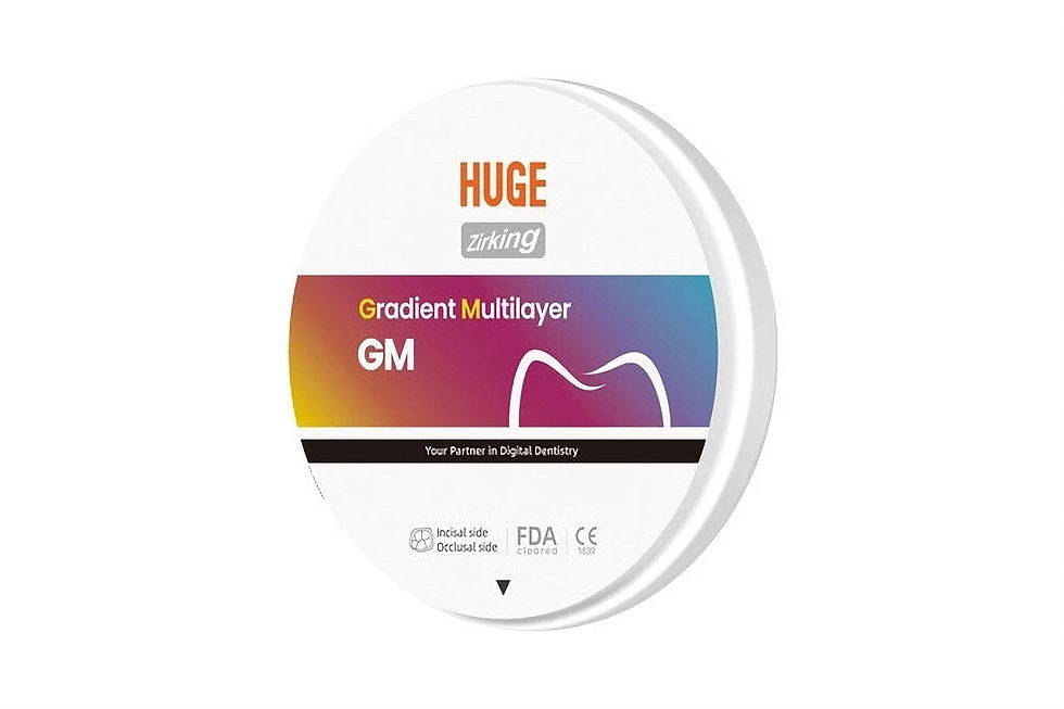 Prime Gradyan Katmanlı 3D Zirkon Bloğu