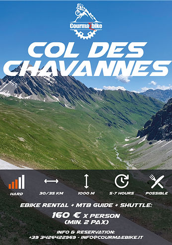 Col des Chavennes ebike Tour