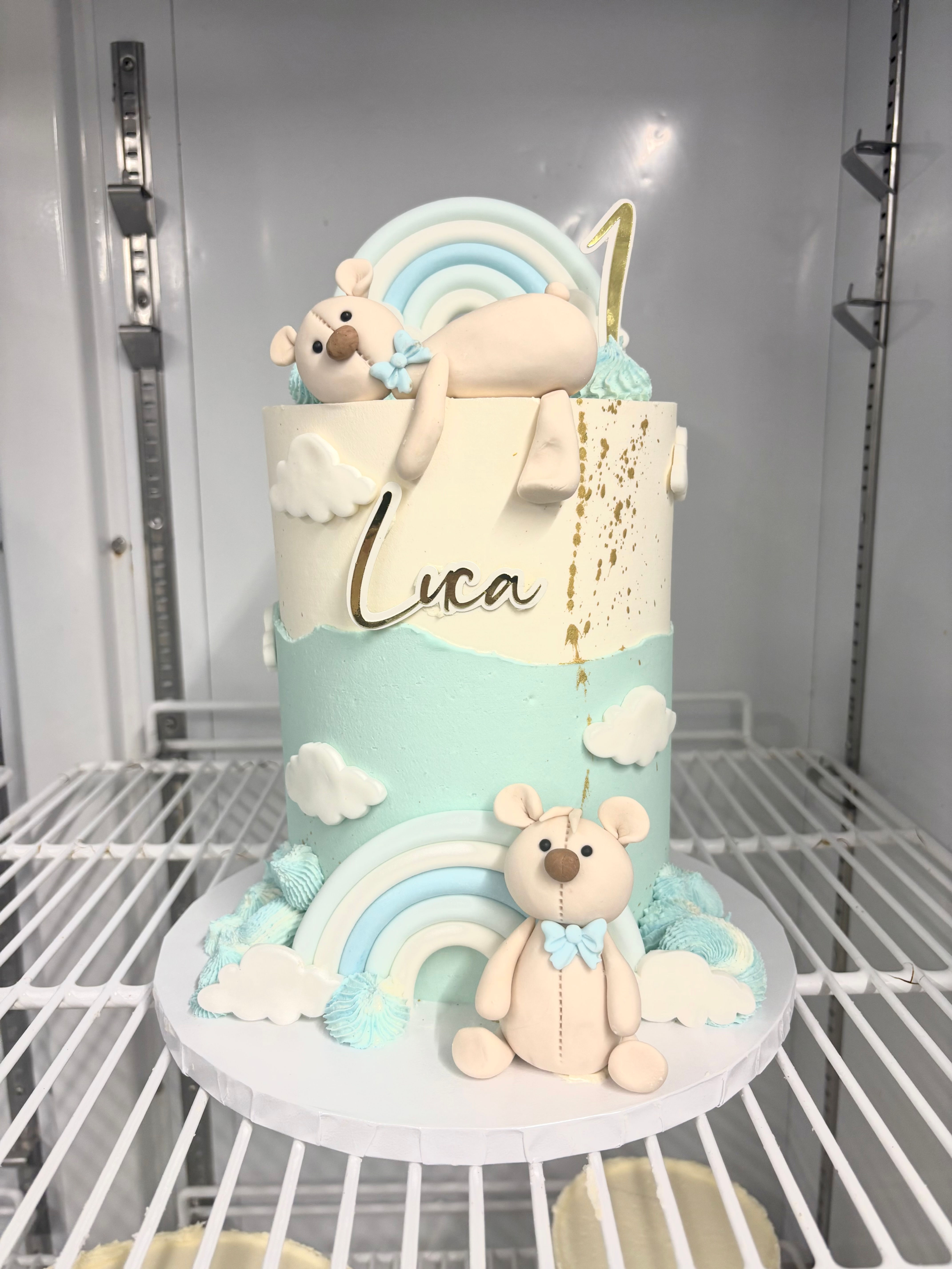 Teddy Bear Birthday Cake