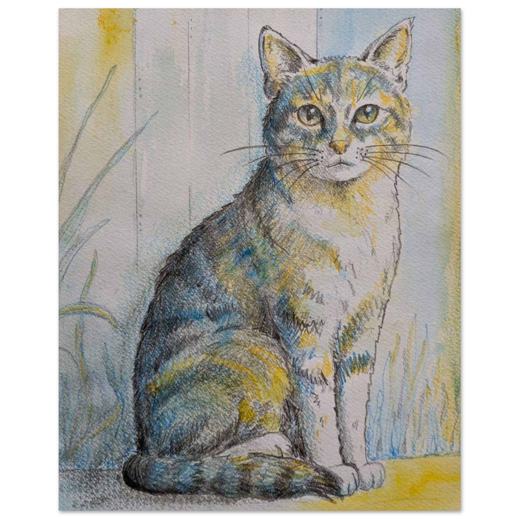 This Is (Maybe) A Cat - Print