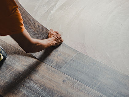 plaatsing vinyl Parketvloeren Tansens