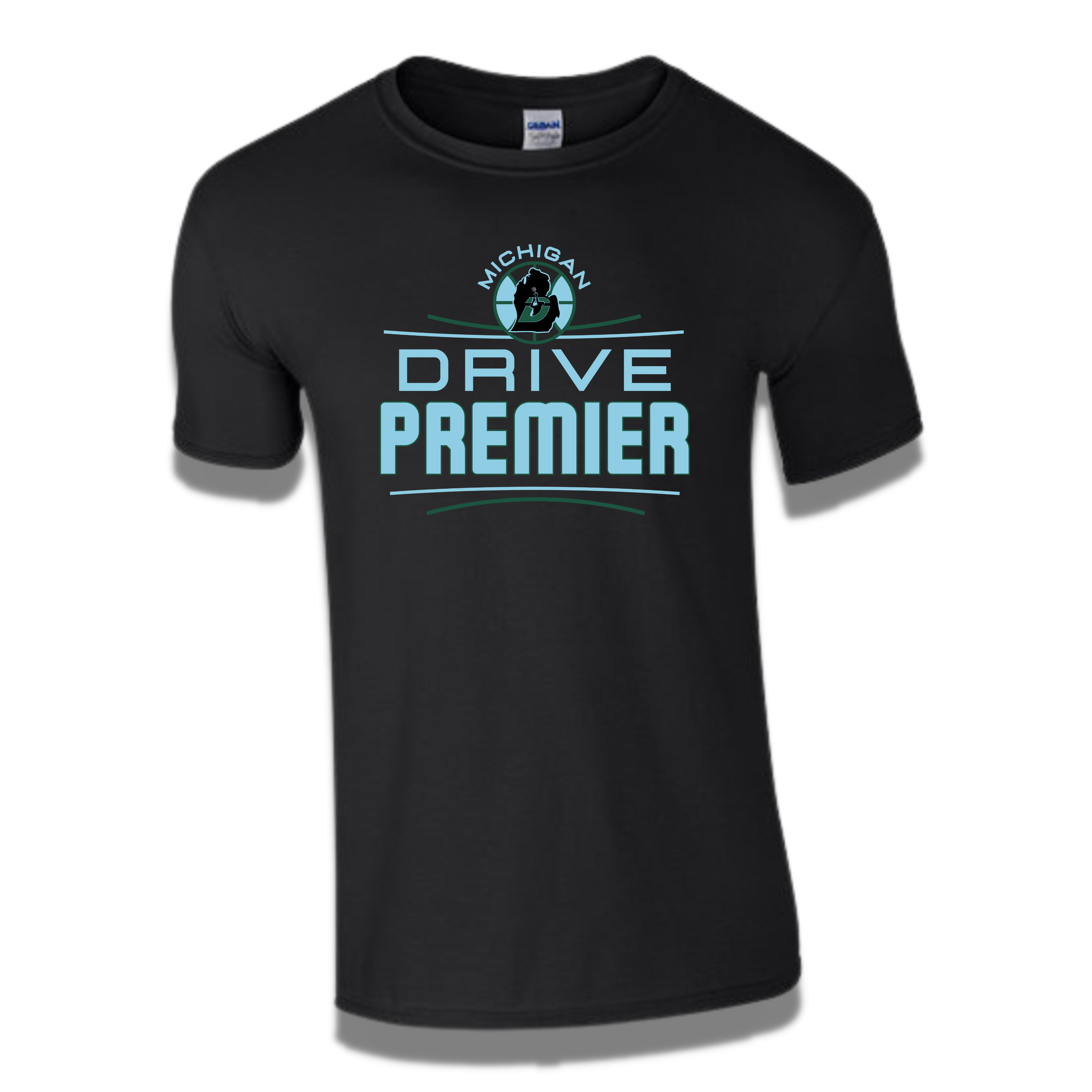 Michigan Drive Premier Black Tee