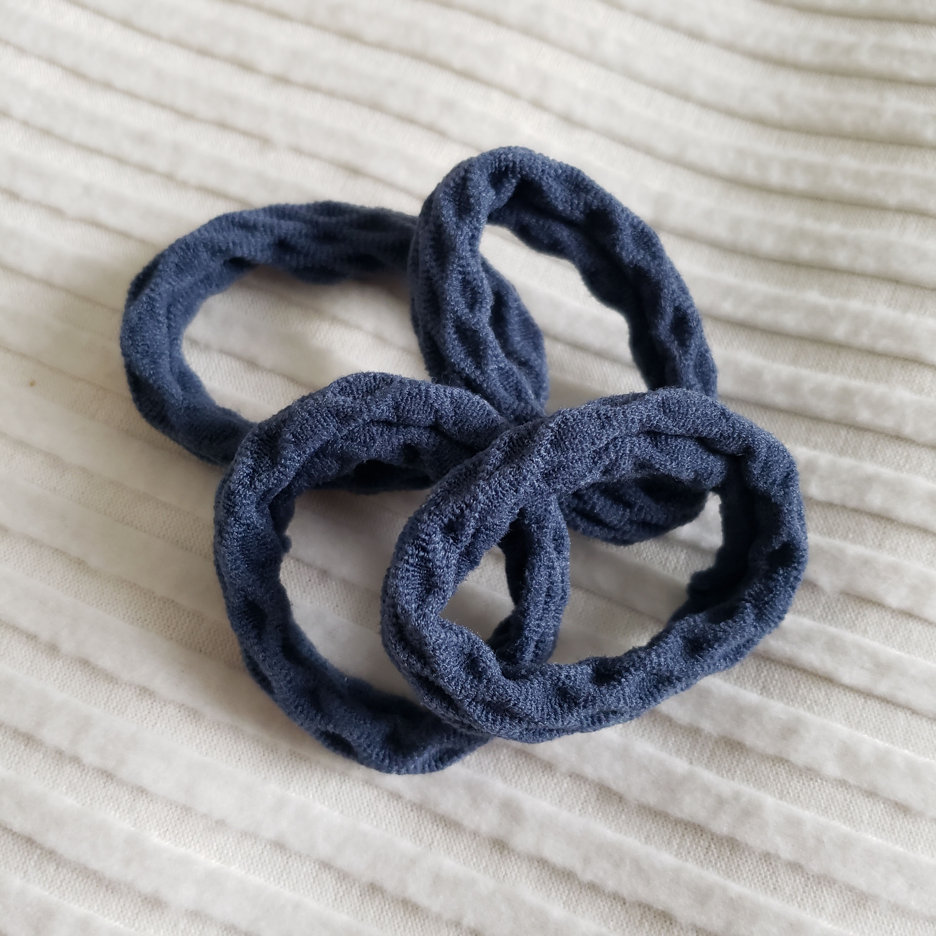 Snowman Hair Tie