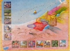תמונה ממוזערת: מפה של שבטי ישראל