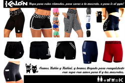 grupo shorts deportivos nenas