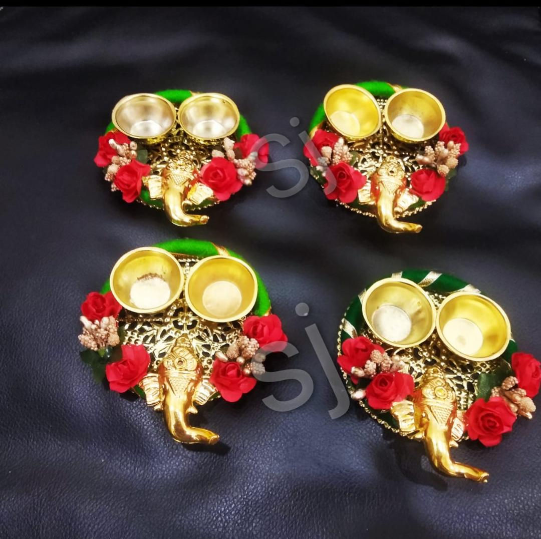 Ganesha Kumkum Platter