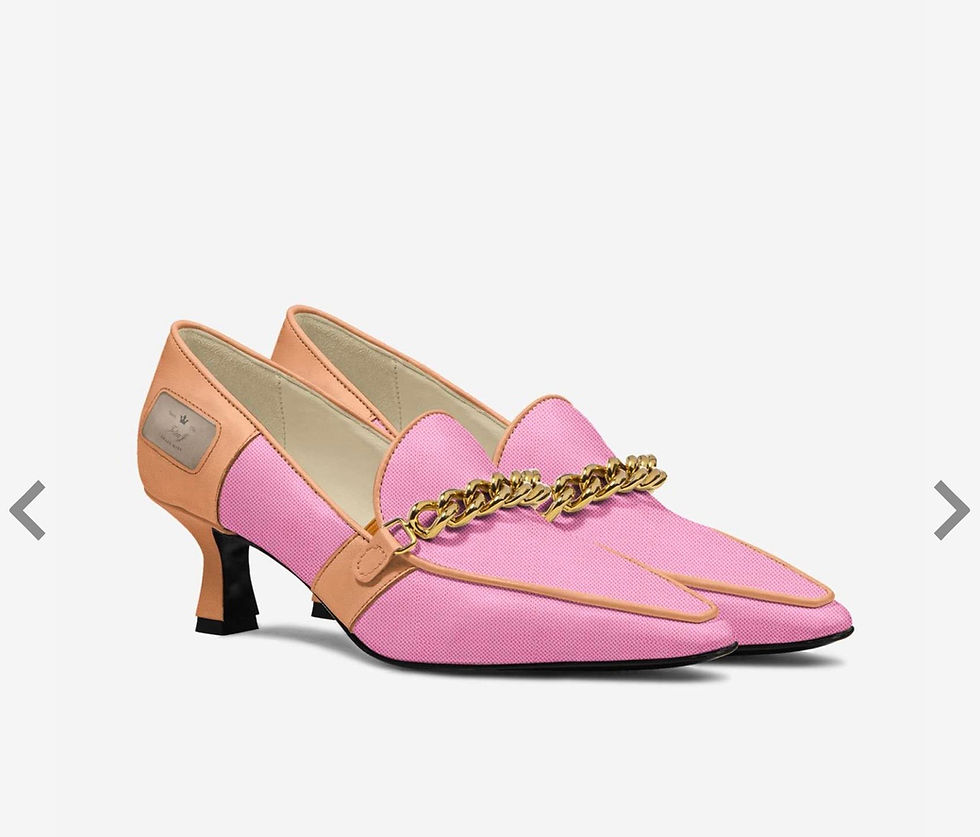 Thumbnail: PINK / ORANGE LUXE HEEL