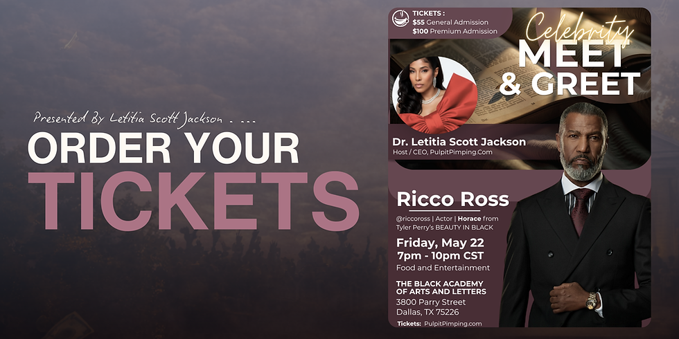 Pulpit Pimping: The Stage Play, Part 2