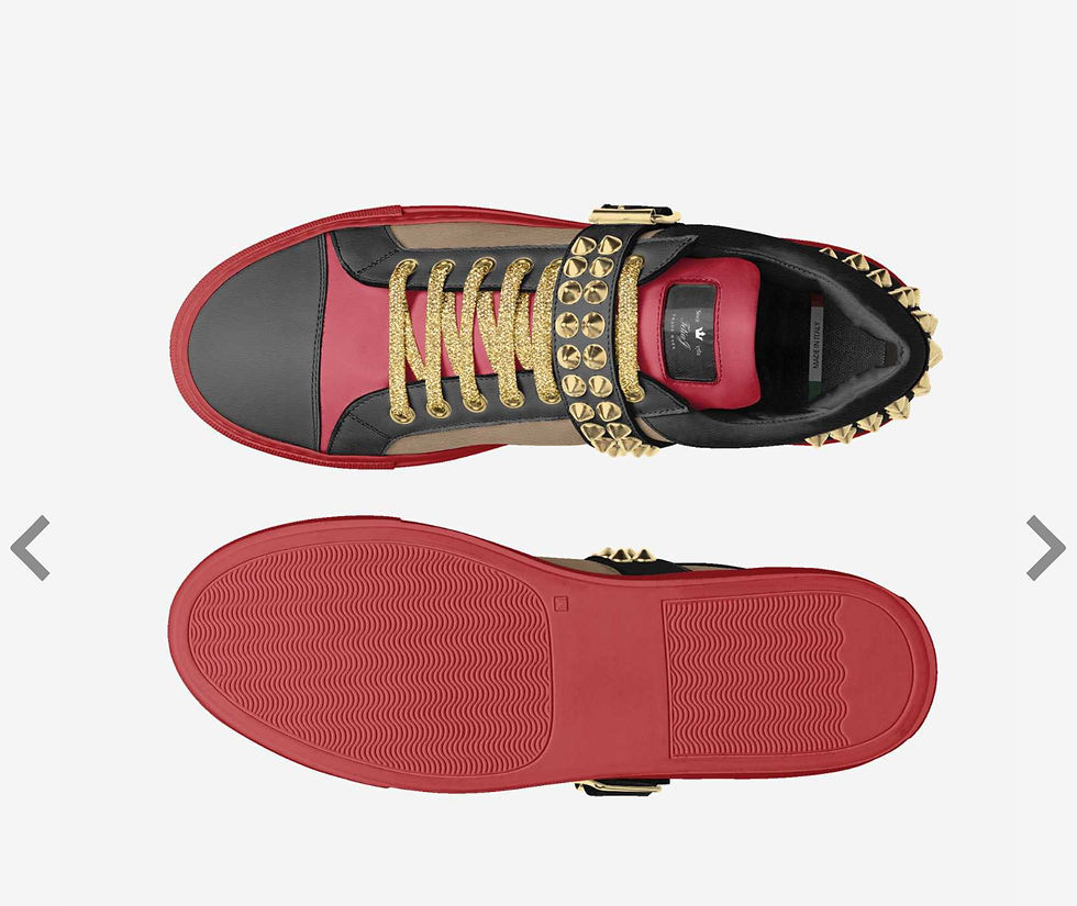 Thumbnail: RED METAL LOW TOP