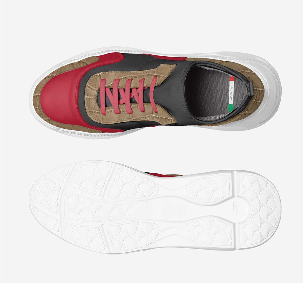 Thumbnail: RED / BLACK / TAN MINIMUM LOW TOP