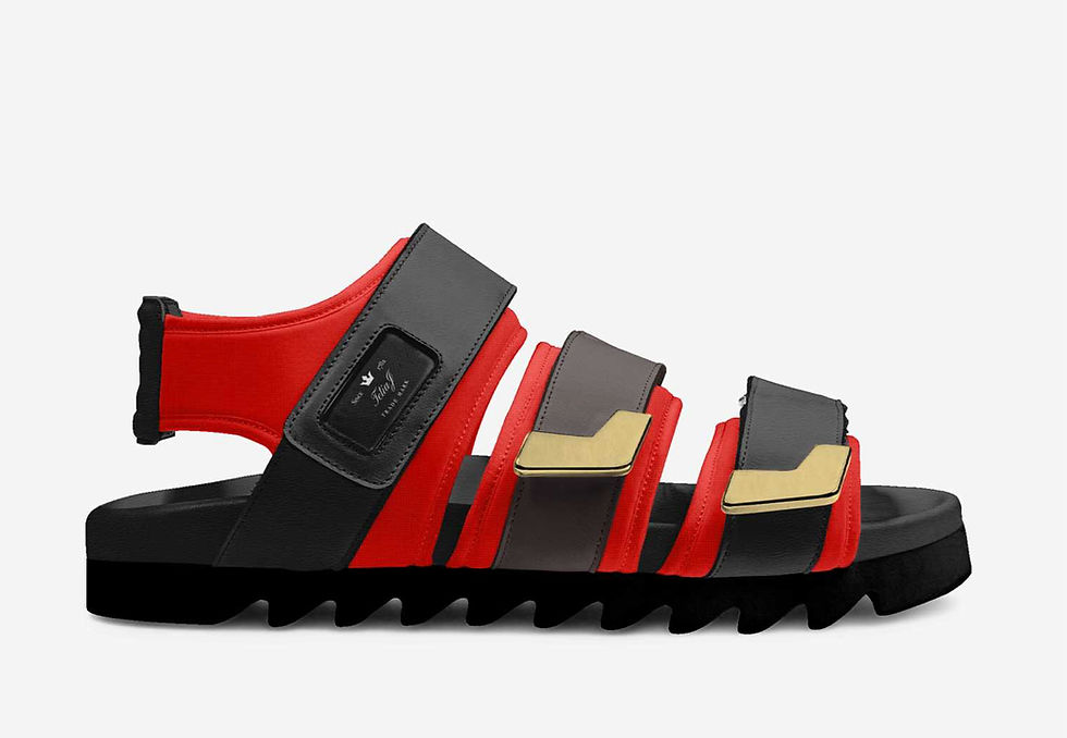 Thumbnail: TRIPLE STRIPES LUXURY SANDAL