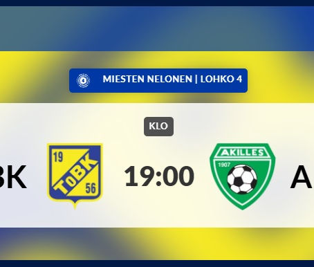 ToBK - Akilles 30.8. - info