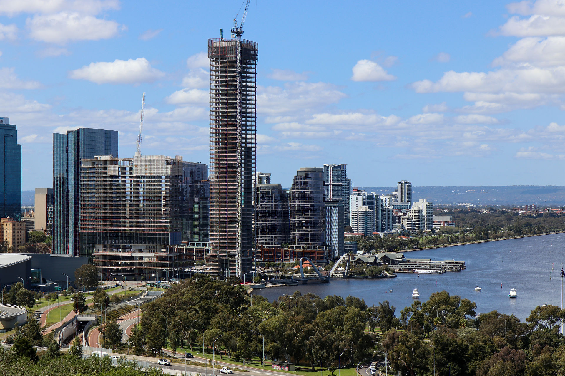 Blick auf Perth