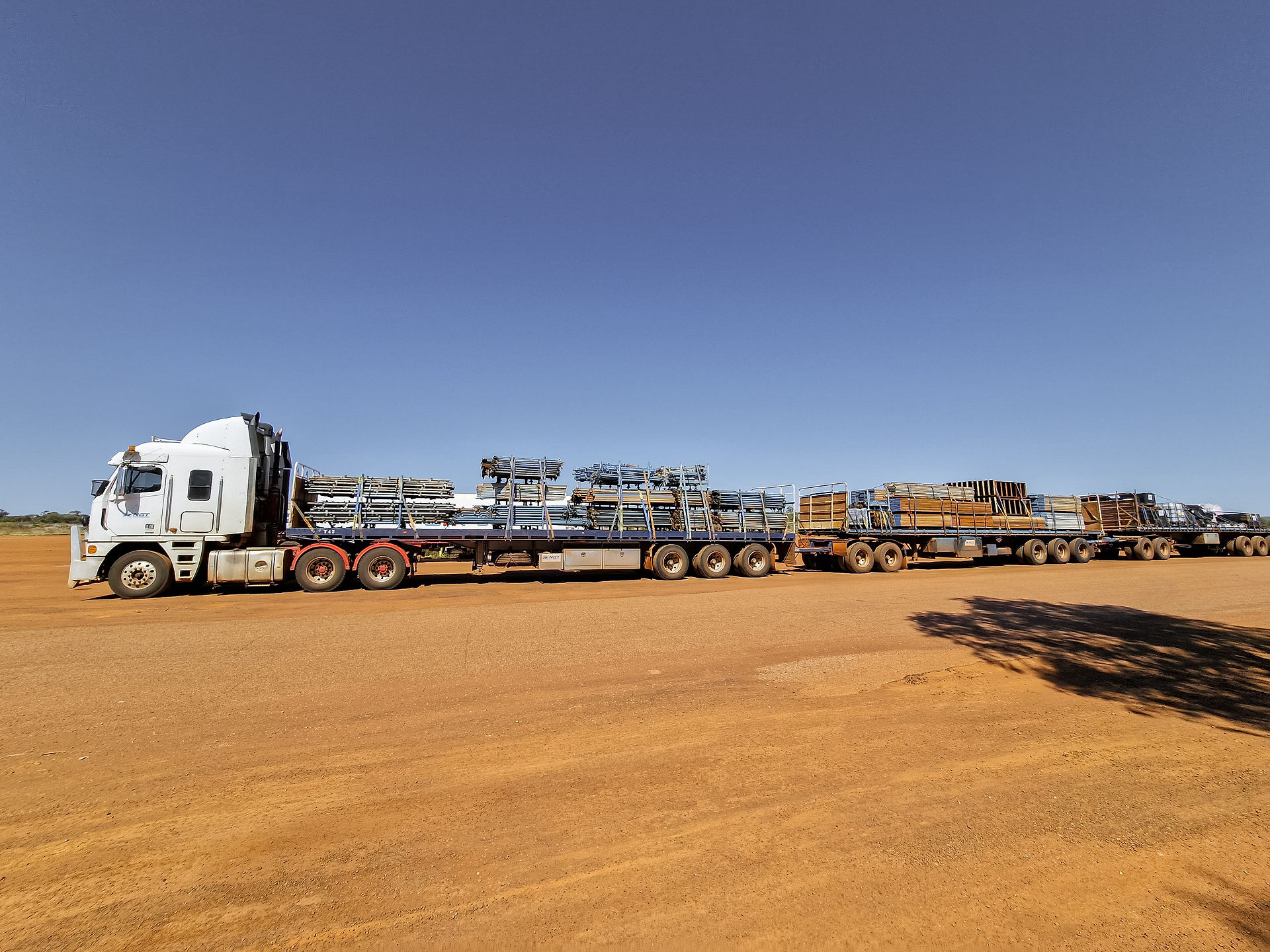 Ein typischer Road Train