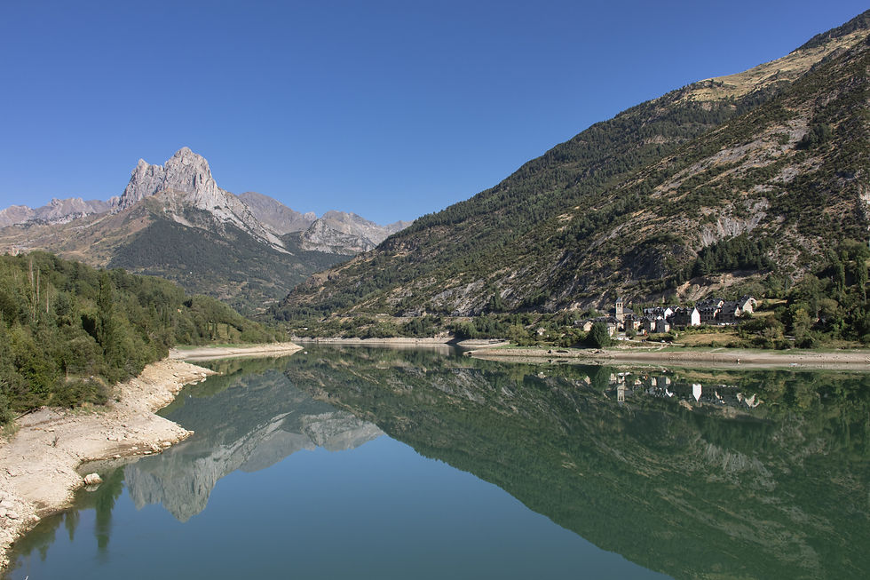 Stausee Embalse de Lanzuna