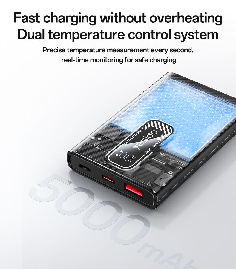 Thumbnail: YP92 5000mAh Power Bank Ultra Thin 22.5W