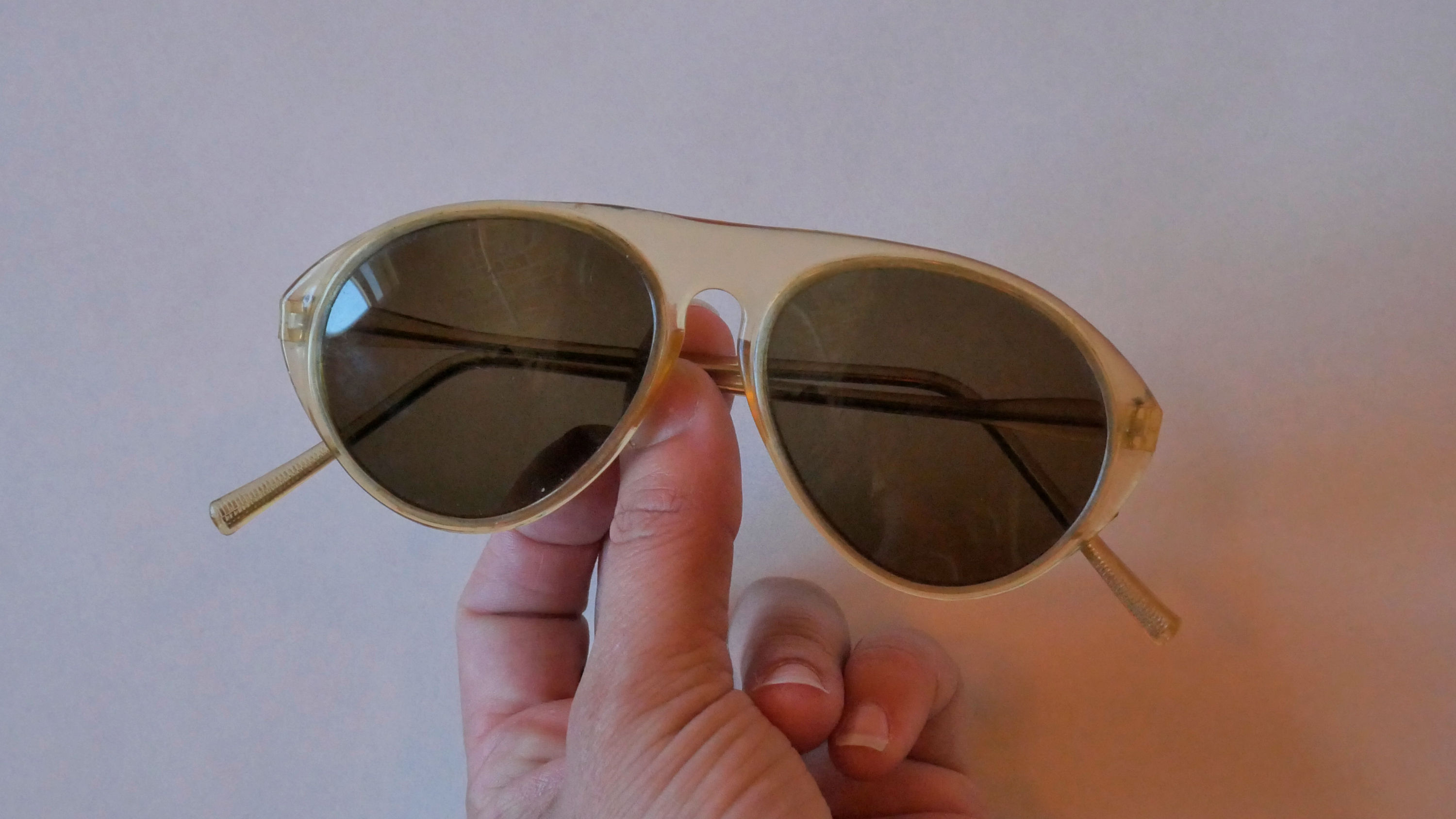 1930s Celluloid Aviator Sunglasses