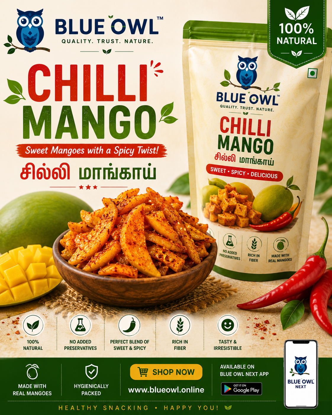 Blueowl Salt & Chilli Mango