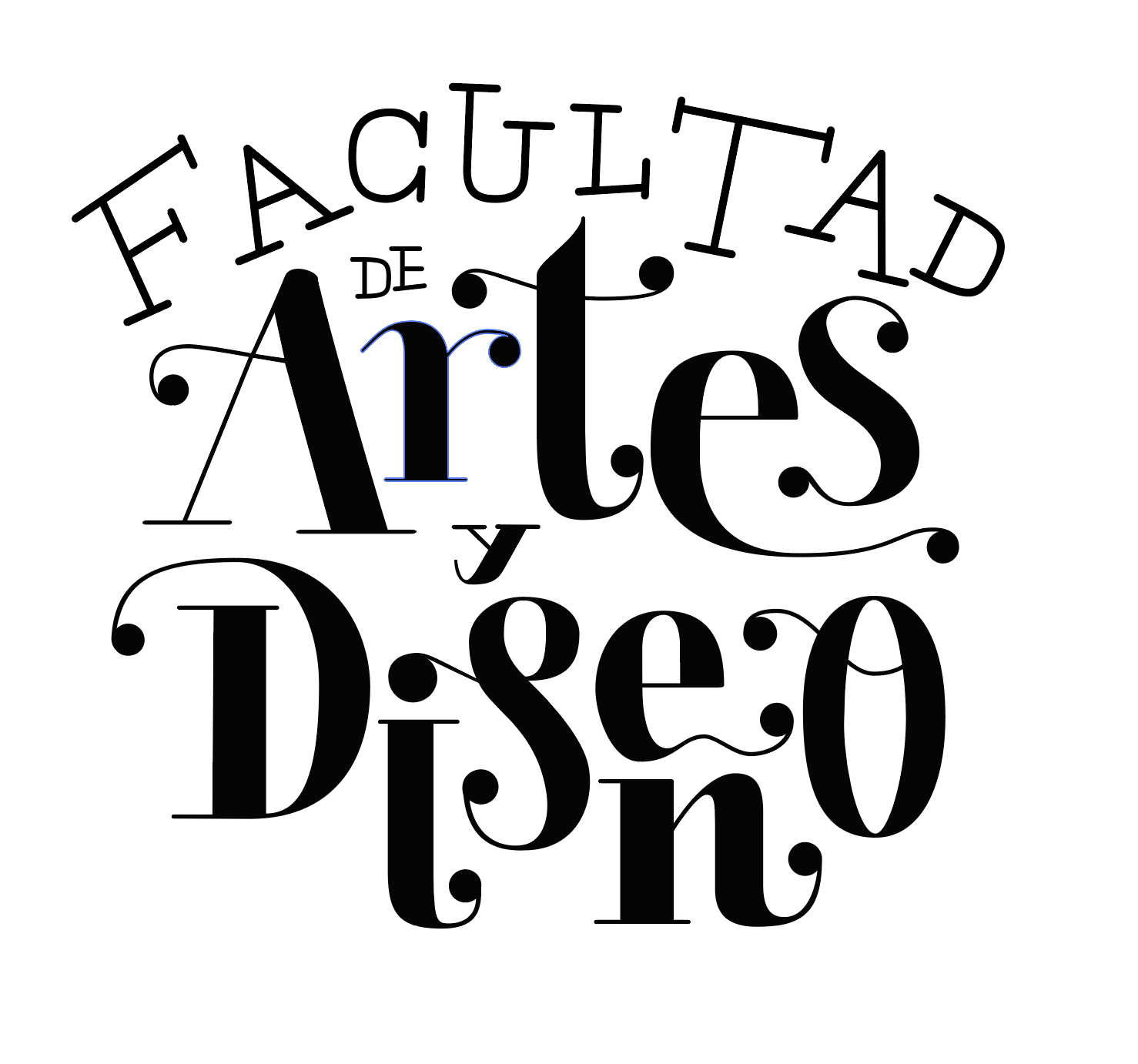 Lettering FAD